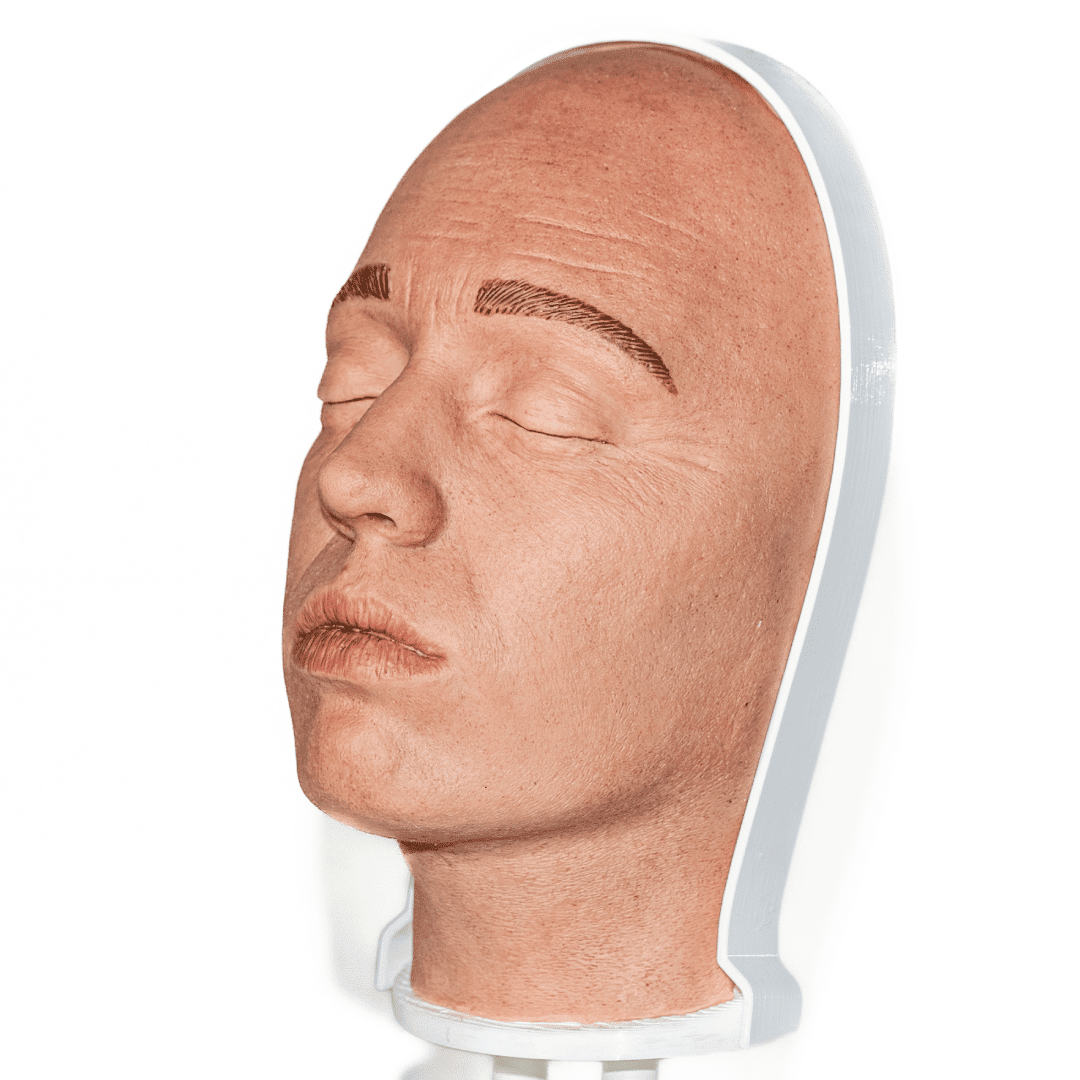 Half head 2 simulador-media-cabeza-para-practicas-medicas-realmedsimulators-izquierda